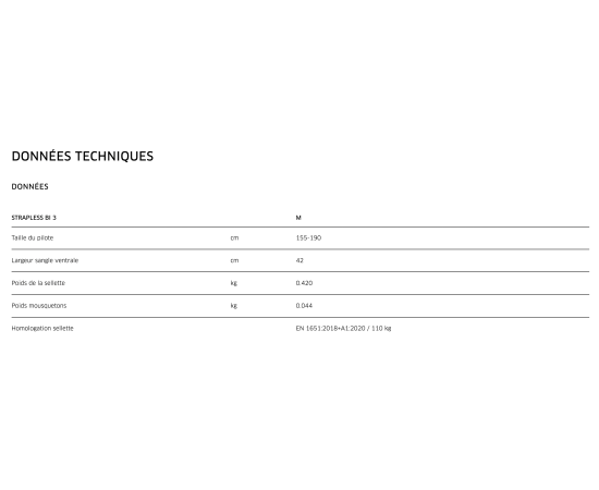Strapless Bi 3 - Advance