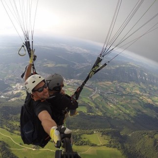 Bon vol biplace thermique 30min