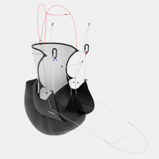 Sellette de Parapente - STRAPLESS 4 - Advance - SWISS-PARA.shop